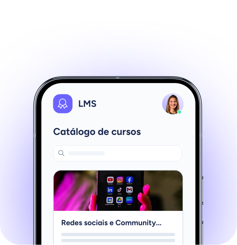 Formação a partir </br>do telemóvel